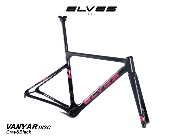 2022 ELVES VANYAR Full Carbon DISC Road  Framesets, Superlight Disc Road Frame