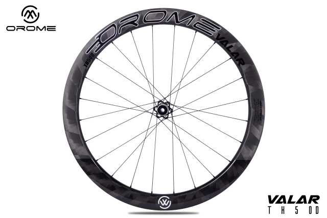 OROME VALAR TH50D Carbon Road Disc Brake Wheelsets, Disc Brake Carbon Wheels. Superlight Carbon Disc Brake Wheelsets