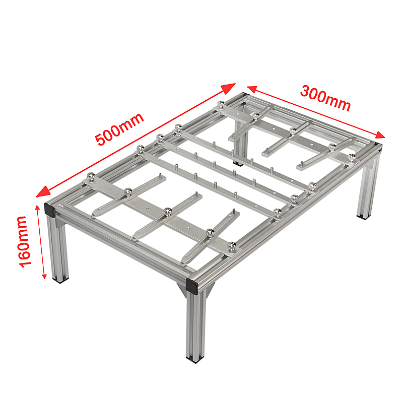 1Set BGA PCB Bracket Clamp 500x300x160mm BGA Jig Support Universal PCB Holder Fixture Jig For BGA Machine Solder Repair Work