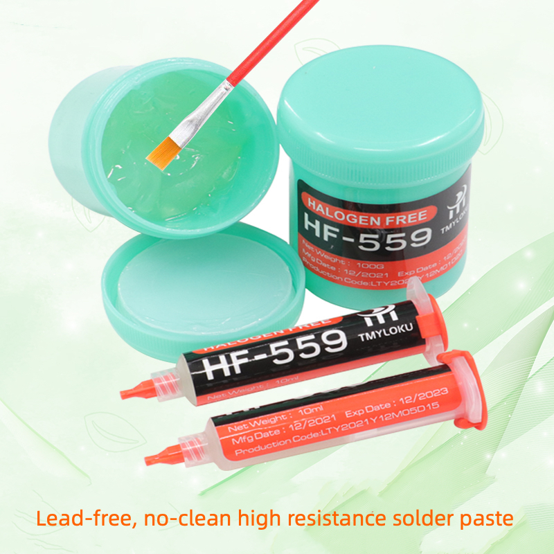 BGA Solder Paste NC559ASMUV NoClean Flux Motherboard chip repair