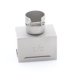 CPU nozzle BGA rework typhoon chew titanium alloy air nozzle CPU repair nozzle