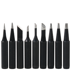 936 lead-free environmental soldering iron tip 900M-T series black diamond knife head pointed horseshoe flat head welding nozzle