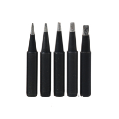 936 lead-free environmental soldering iron tip 900M-T series black diamond knife head pointed horseshoe flat head welding nozzle