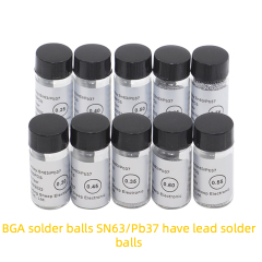 BGA has lead solder balls 0.5mm 0.65 vials 2.5W pellets 0.76 solder balls 0.6 tin beads 0.4 lead-free planting balls 0.55 planting tin balls