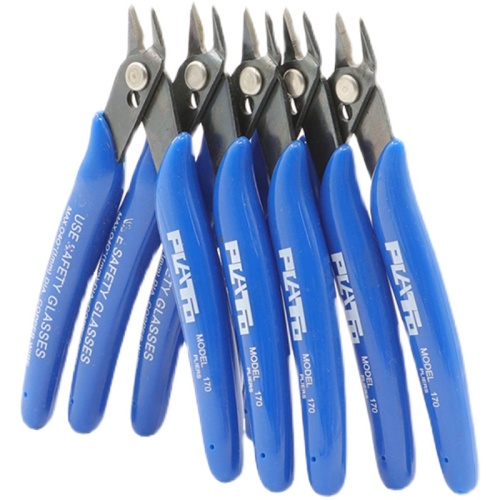PLATO-170 spear scutter carbon steel pliers electronic pliers 5 inch shears shear pliers oblique mouth pliers oblique nose pliers model scissors