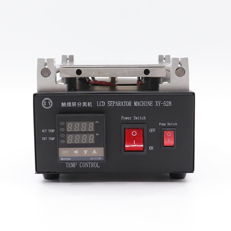 Mobile phone screen separator welding hot rework table 7 inch screen removal machine vacuum separator screen remover burst screen repair machine heating table