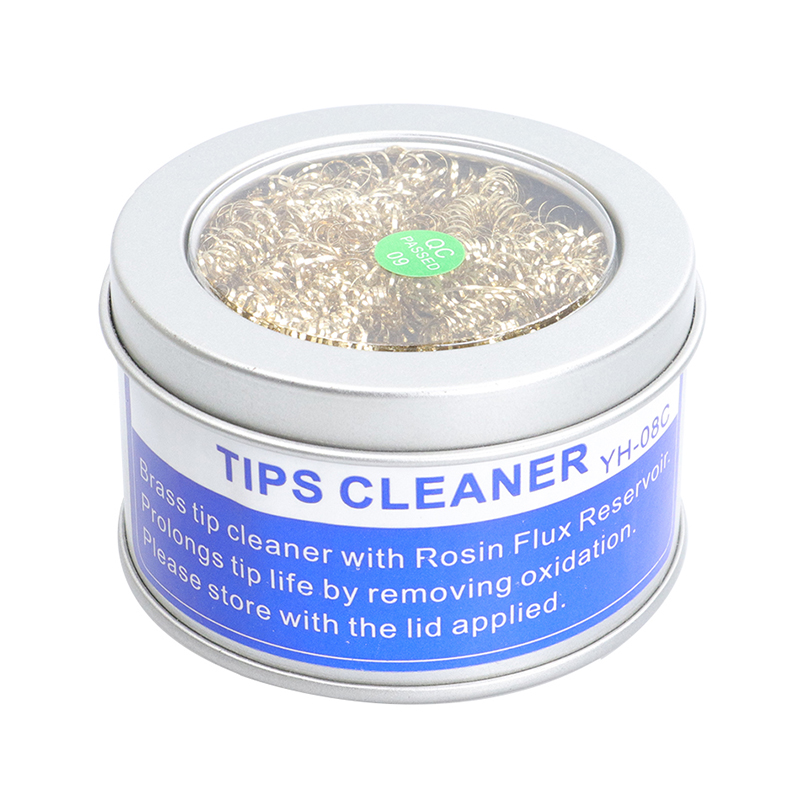 Yihua YH-08B YH-08C Soldering Iron Tip Cleaning Ball Base Soldering Iron Nozzle Wire Cleaner Rosin Cleaning Ball
