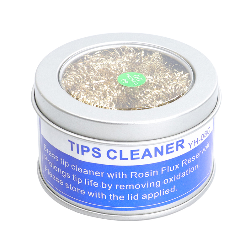Yihua YH-08B YH-08C Soldering Iron Tip Cleaning Ball Base Soldering Iron Nozzle Wire Cleaner Rosin Cleaning Ball