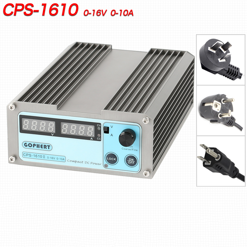 Switching power supply Gehui CPS-1610 DC regulated power supply Mobile phone battery maintenance charging power supply Household
