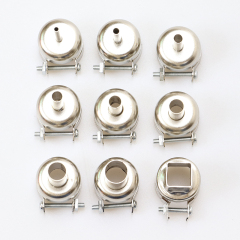 BGA universal 850 nozzle round head heat gun nozzle square nozzle steel mesh desoldering typhoon nozzle