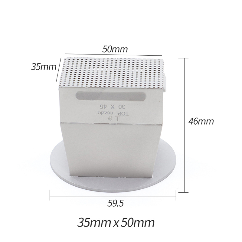 BGA rework typhoon nozzle CPU 4-10 generation special nozzle chip disassembly and maintenance titanium alloy