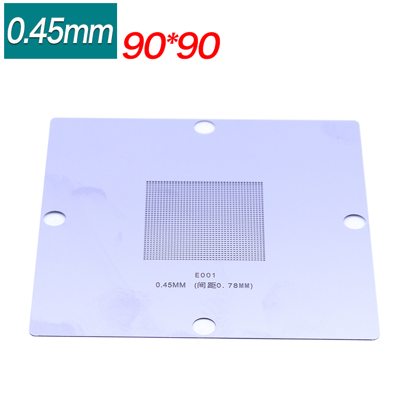 BGA universal steel mesh 90*90 tin mesh mobile phone repair CPU chip BGA ball steel mesh household pass