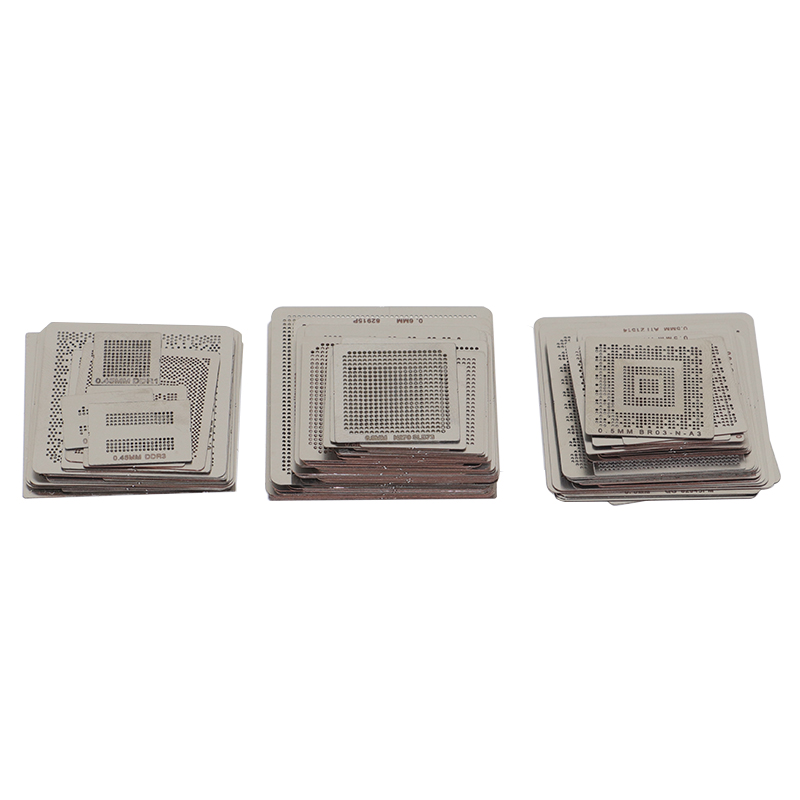 110pcs direct heating steel mesh BGA notebook desktop general steel mesh CPU ball planting net mobile phone tin mesh