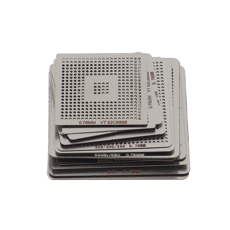 BGA tin mesh DDR memory Desktop notebook graphics card direct heating steel mesh General purpose mesh 170 pieces