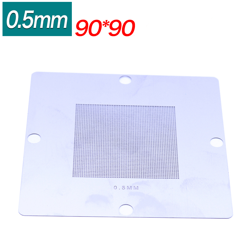 BGA universal steel mesh 90*90 tin mesh mobile phone repair CPU chip BGA ball steel mesh household pass