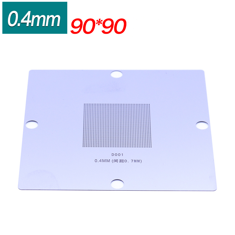 BGA universal steel mesh 90*90 tin mesh mobile phone repair CPU chip BGA ball steel mesh household pass