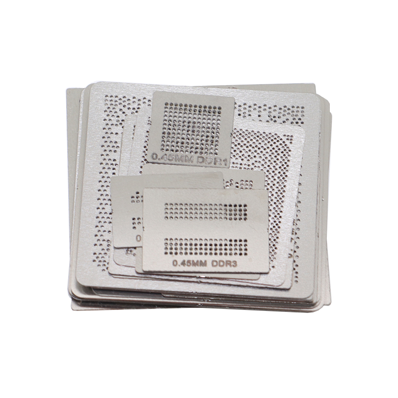 110pcs direct heating steel mesh BGA notebook desktop general steel mesh CPU ball planting net mobile phone tin mesh