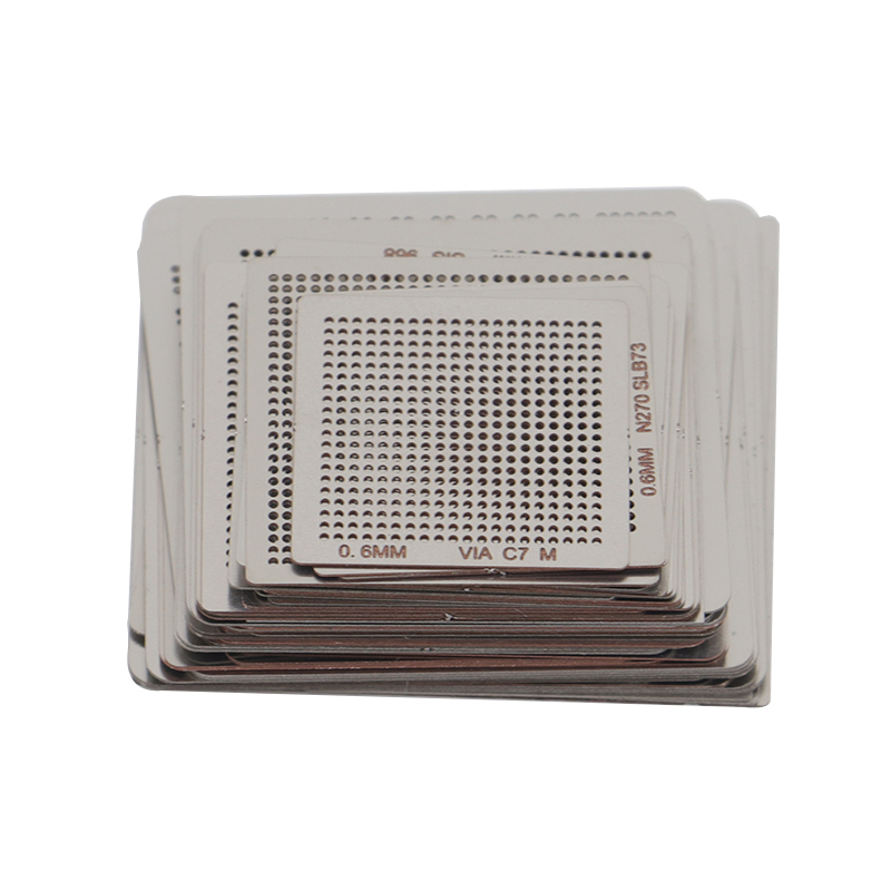 BGA tin mesh DDR memory Desktop notebook graphics card direct heating steel mesh General purpose mesh 170 pieces