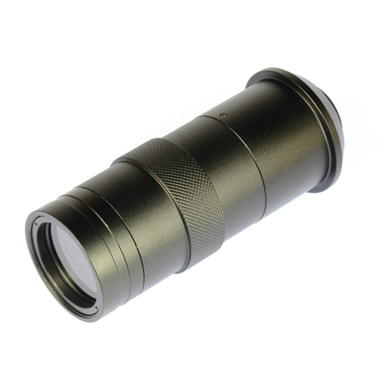 51MP HDMI-Compatible USB Digital Microscope Camera set with 100X Zoom Lens 56LED Ring Light Stereo Stand