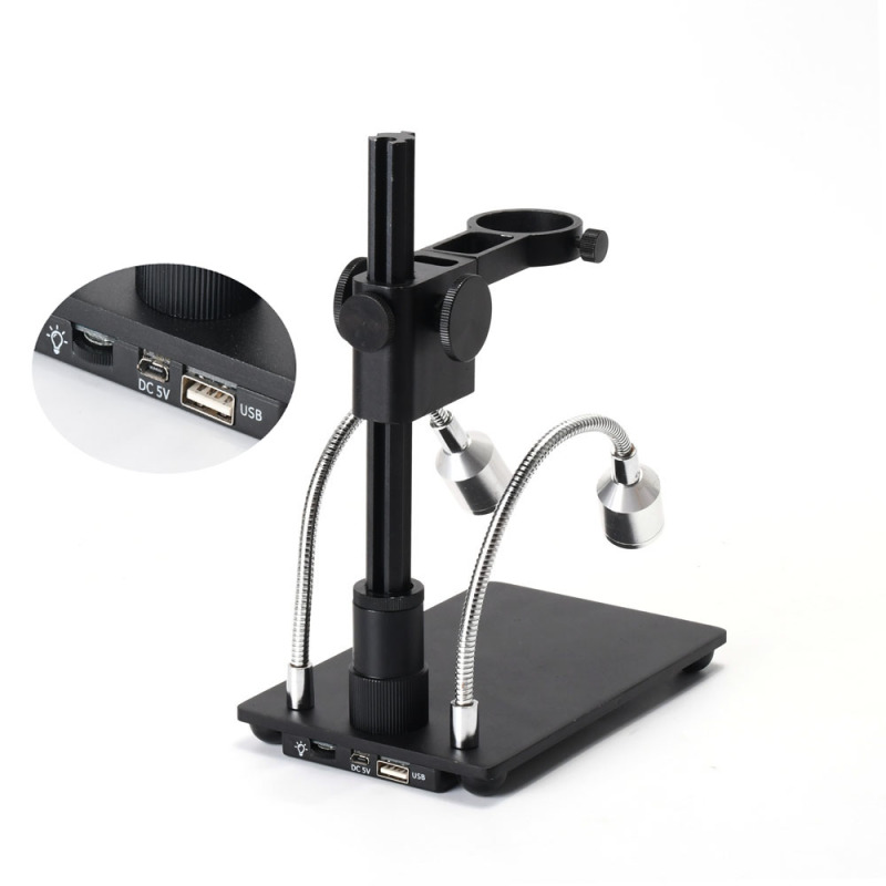 Full Set 16MP HDMI 1080P HD USB Digital Microscope Camera with 150X C-mount Lens