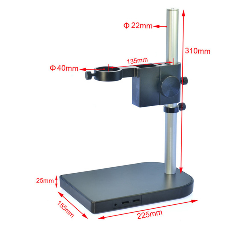 21MP 1080P 60FPS 2K Full HD HDMI USB Electronic Industry Microscope Camera Digital Magnifier for PCB Repair Examine Gems