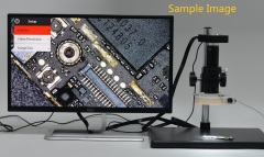 Full Set 21MP 1080P 60FPS 2K Full HD HDMI USB C-Mount Electronic Industry Microscope Camera Digital Magnifier for PCB Repair