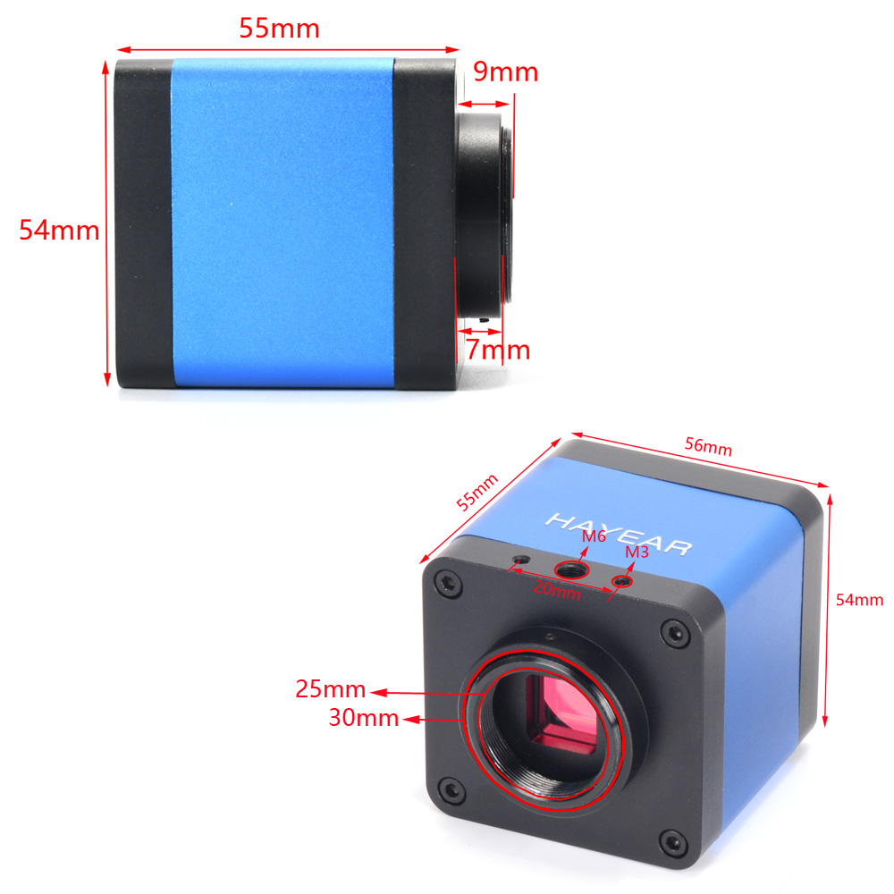 Full Set 16MP HDMI 1080P HD USB Digital Microscope Camera with 150X C-mount Lens