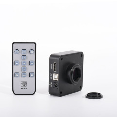 21MP Full HD 1080P 60FPS 2K HDMI USB Digital Electronic Microscope Camera + 100X C-Mount Lens