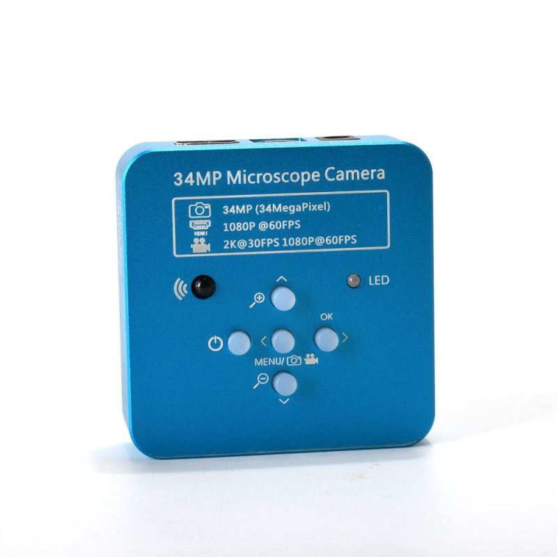 34MP 2K 1080P 60FPS Full HD HDMI USB Electronic Video Soldering Microscope Camera Set Digital Magnifier