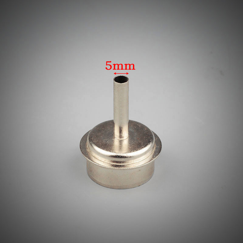 Suitable for 861DW heat gun desoldering station special air nozzle round mouth nozzle oblique air gun nozzle