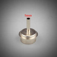 Suitable for 861DW heat gun desoldering station special air nozzle round mouth nozzle oblique air gun nozzle