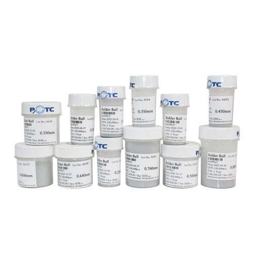 PMTC tin BGA Solder Ball 250K 0.2mm 0.25mm 0.3mm 0.35mm 0.4mm 0.45mm 0.5mm 0.55mm 0.6mm 0.65mm 0.76mm BGA Reballing Kit