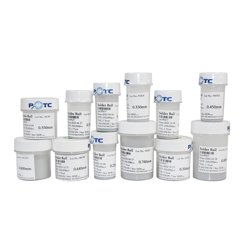 PMTC tin BGA Solder Ball 250K 0.2mm 0.25mm 0.3mm 0.35mm 0.4mm 0.45mm 0.5mm 0.55mm 0.6mm 0.65mm 0.76mm BGA Reballing Kit