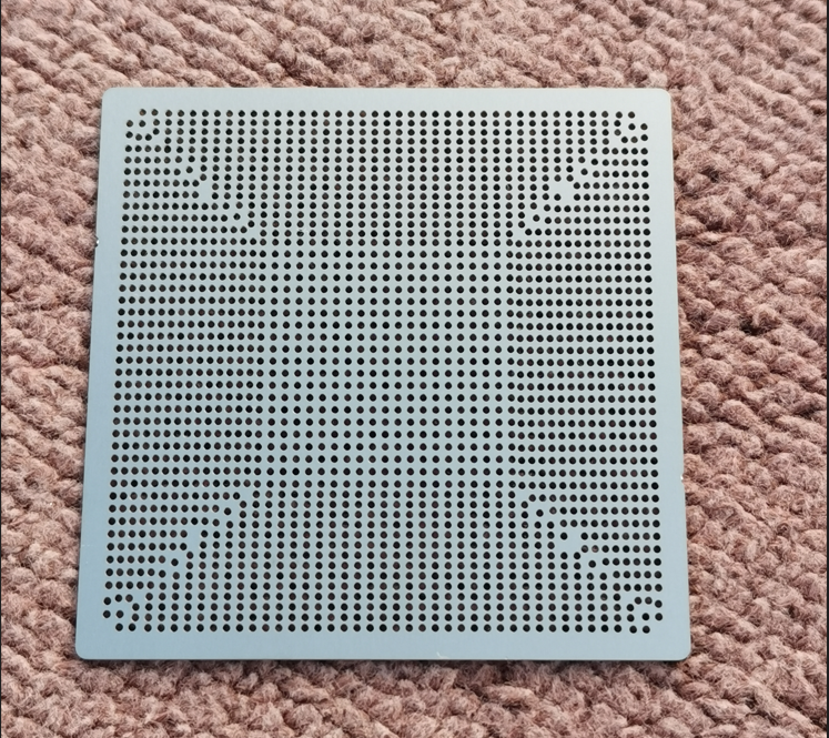 CXD90060GG Ball Flocking Stencil PS5 Graphics Card GPU Flocking Stencil for Sony Gaming Console GPU Stencil
