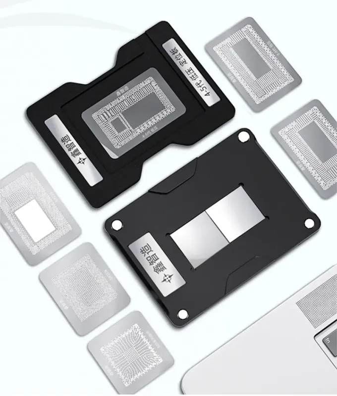 For Macbook CPU IC 4th/5th/6th/7th/8th/9th Generation 300 series Southbridge SR2EN SR23G Chip BGA Reballing Stencil Kit