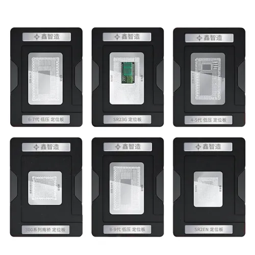 For Macbook CPU IC 4th/5th/6th/7th/8th/9th Generation 300 series Southbridge SR2EN SR23G Chip BGA Reballing Stencil Kit