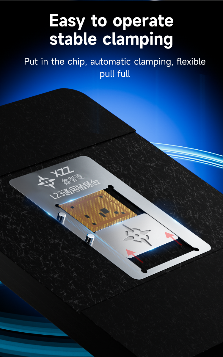 XZZ L23 CPU Universal Tin planting Motherboard Reblling Platform/support All mobile Series /Tin planting platform/Base+Stencils