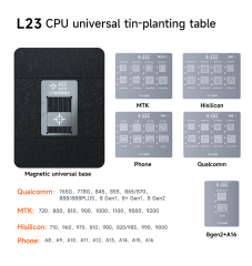 XZZ L23 CPU Universal Tin planting Motherboard Reblling Platform/support All mobile Series /Tin planting platform/Base+Stencils