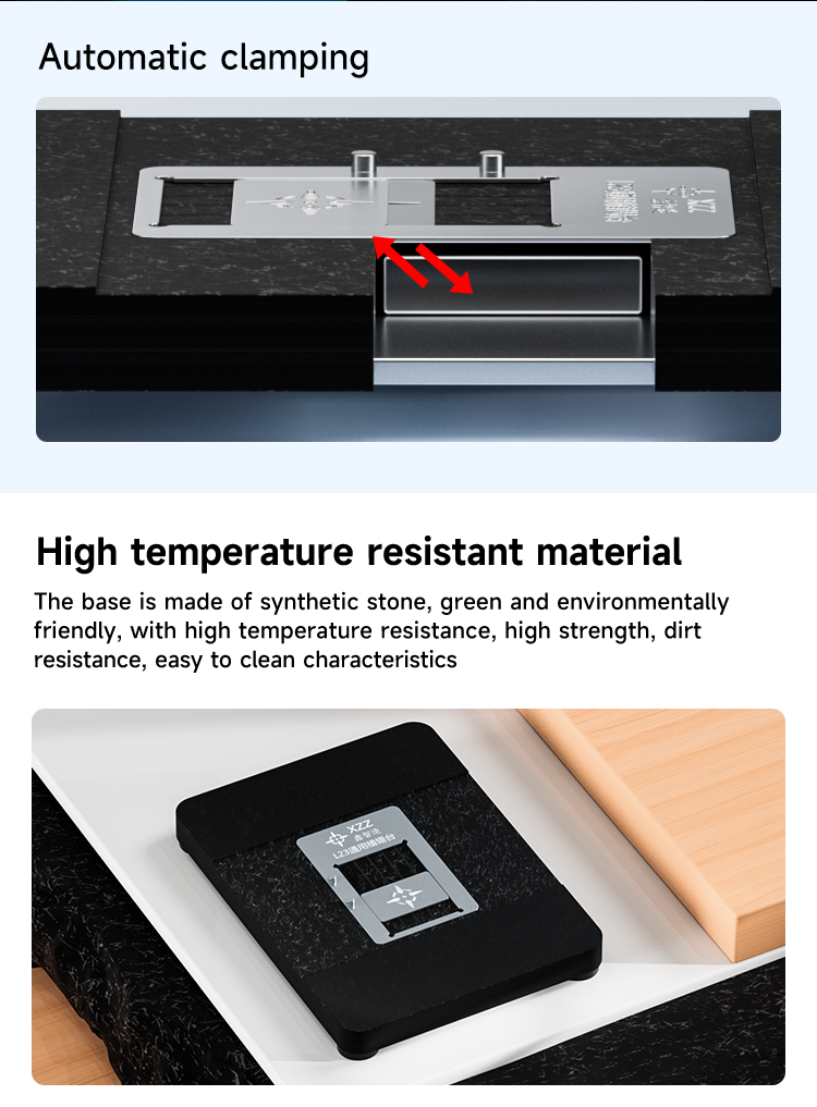 XZZ L23 CPU Universal Tin planting Motherboard Reblling Platform/support All mobile Series /Tin planting platform/Base+Stencils