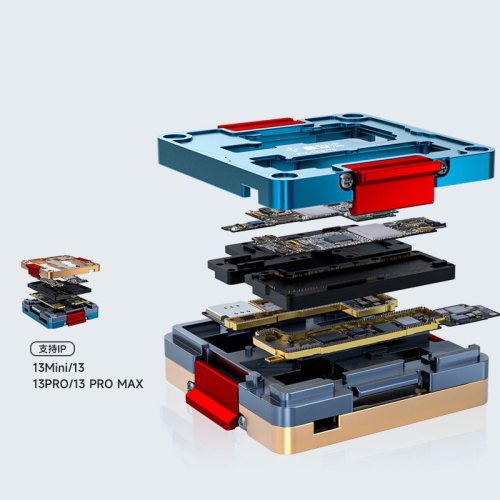 New Fixture Motherboard Layered Test Frame tester for iPhone 13 mini /13/13Pro/13 Pro Max Logic Board IC Chips