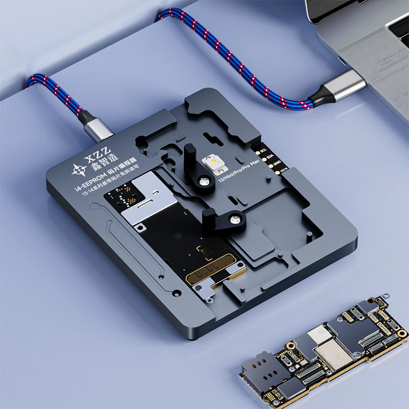 I4 chip test stand 13-14PM baseband logic chip without disassembly read and write programmer