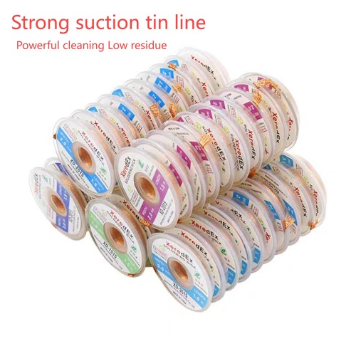 Tin-absorbing wire tin-absorbing copper tape 2015 de-tinning remove suction line computer cell phone home appliance repair motherboard desoldering