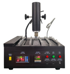 BGA Rework Station Two Temperature Zone Desoldering Station Precision Instrumentation Control Extra Large Preheating Platform High Power