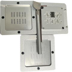 6 in 1 DDR5 BGA REBALLING STATION BGA repair tool Tin planting platform Steel mesh Tin planting mesh