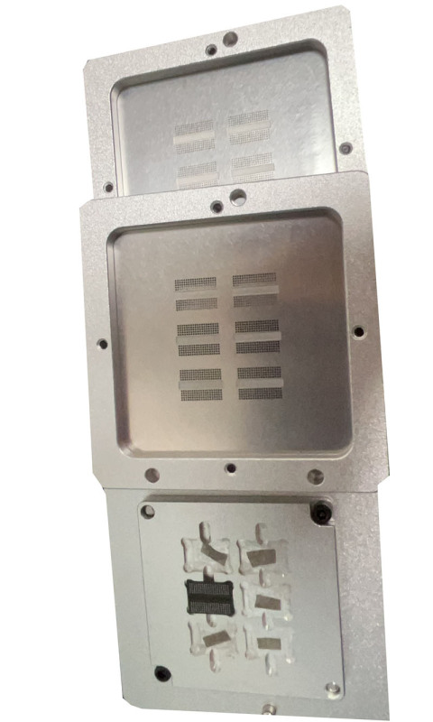 6 in 1 DDR5 BGA REBALLING STATION BGA repair tool Tin planting platform Steel mesh Tin planting mesh