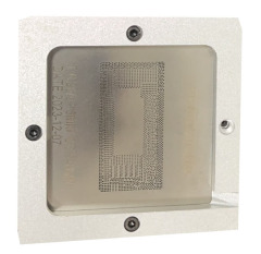 10th CPU BGA Reballing Stencil Kits Station For CPU IC Chip Stencils Pin Solder Tin Plant Net Square