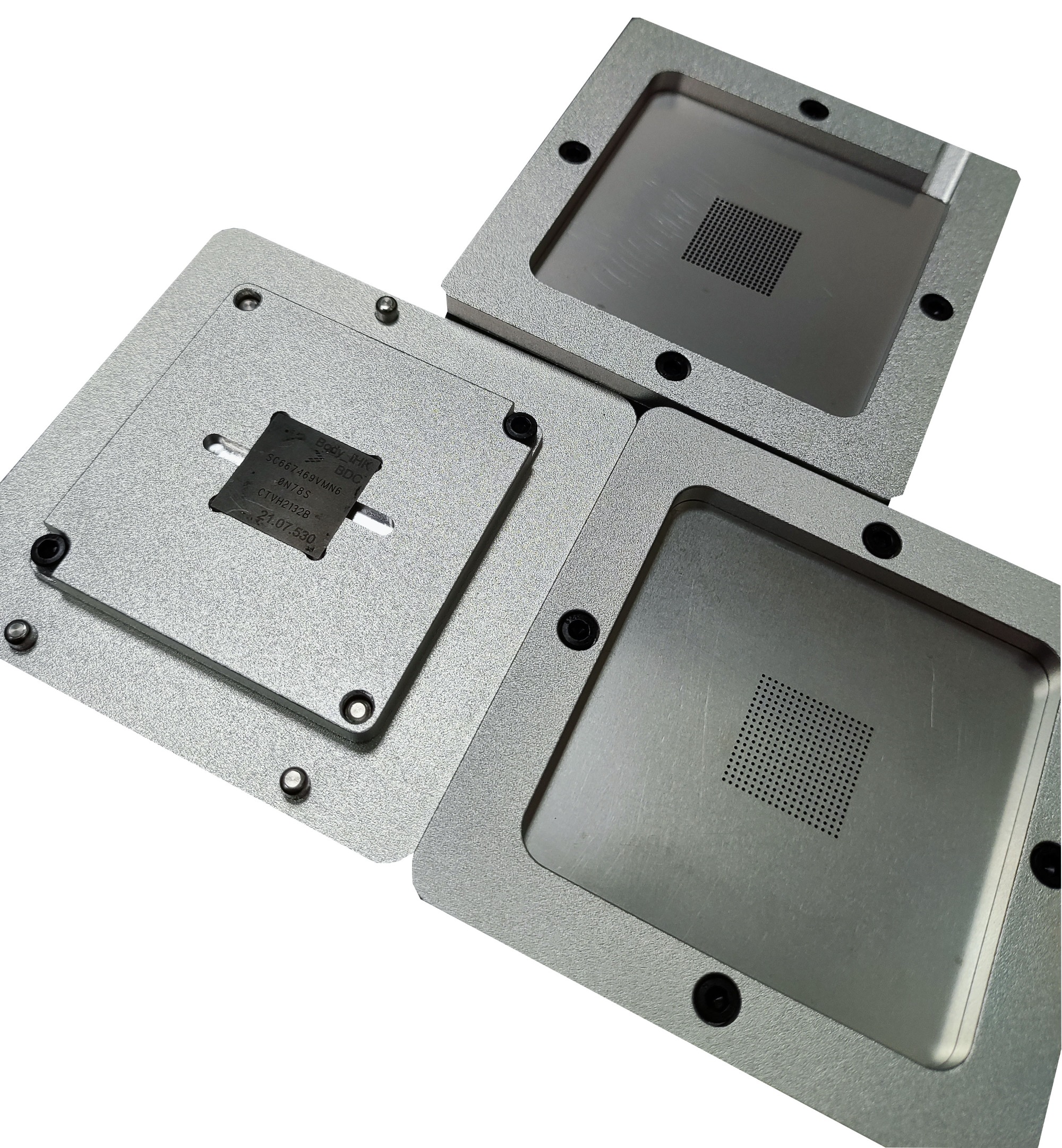 BGA Specialised Ball Transfer Station SC667469VMN60 Chip Tinning Bead Fixture Multi-functional Manual Ball Transfer Station 3-in-1 Ball Transfer Fixtures