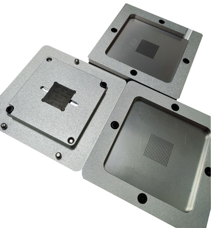 BGA Specialised Ball Transfer Station SC667469VMN60 Chip Tinning Bead Fixture Multi-functional Manual Ball Transfer Station 3-in-1 Ball Transfer Fixtures