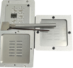 BGA Fixed Ball Placement Station DDR Chip Batch Manual Multi-function One-out-of-six Processing Tinning Stencil Fixture