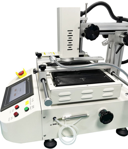LV-06 BGA rework station with laser position hot air infrared heating bga machine
